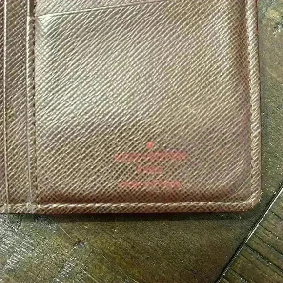 Louis Vuitton Damier Portefeuille Brazza Long Wallet Leather - Picture 8 of 9